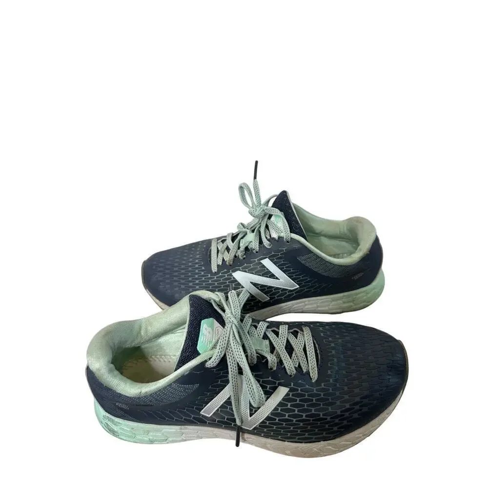 New Balance Sze 8 Boracay V4 Fresh Foam Running Sneaker Gray Blue Walking Travel